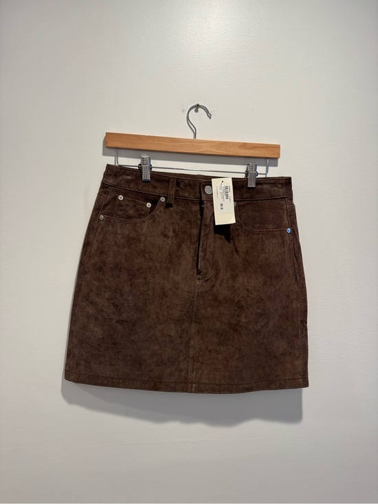 Blank NYC Dresses & Skirts - Blank NYC Brown Suede Mini Skirt